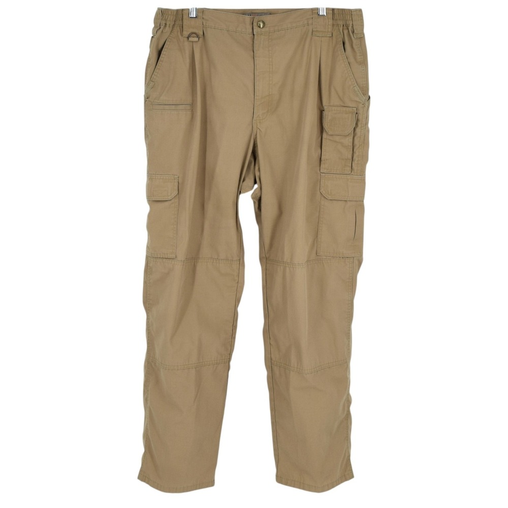 5.11 Tactical Men's 40x34 Taclite Pro Cargo Pants Coyote Brown Ripstop 74273